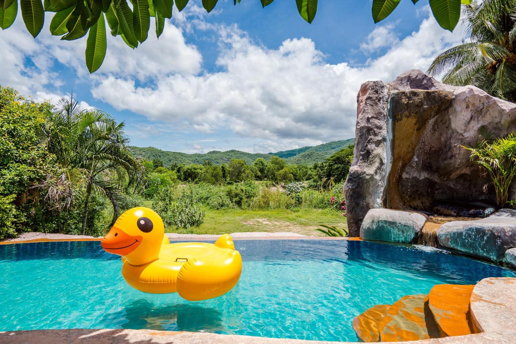 Huahin I-Din Poolvilla วิลล่ากลางธรรมชาติ วิวภูเขา เป็นส่วนตัว المظهر الخارجي الصورة